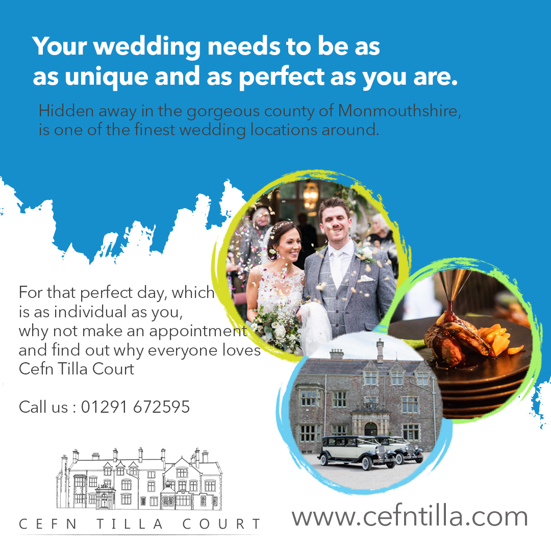 Are you looking to get married this year or 2021 ?

Cefn Tilla Court is the perfect place for your very special wedding.  
Whatever you imagine your perfect day to be, our team are on hand to ensure that we can help you with that dream.

For information about Cefn Tilla Court...