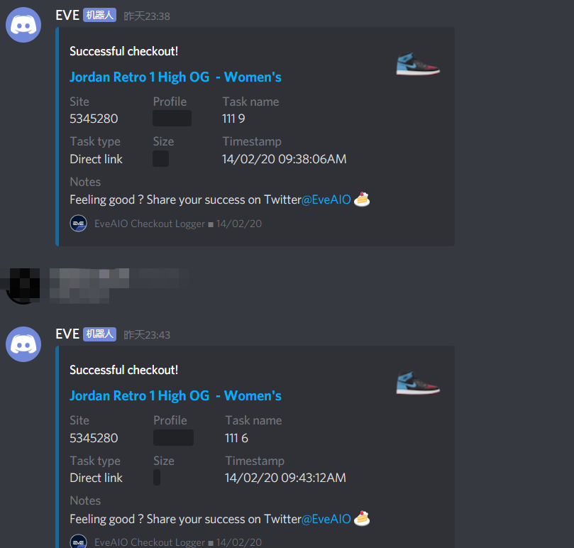 WUYIPENG3's tweet photo. 12pairs 2 canceled. Cop more!!!!!!!!!!!
S/O My  group @ChinatownNotify  @MEKNotify 
       My bot @EveAIO 
       My proxy @SlashProxies @ChinatownNotify https://t.co/OXAq8cgqEY