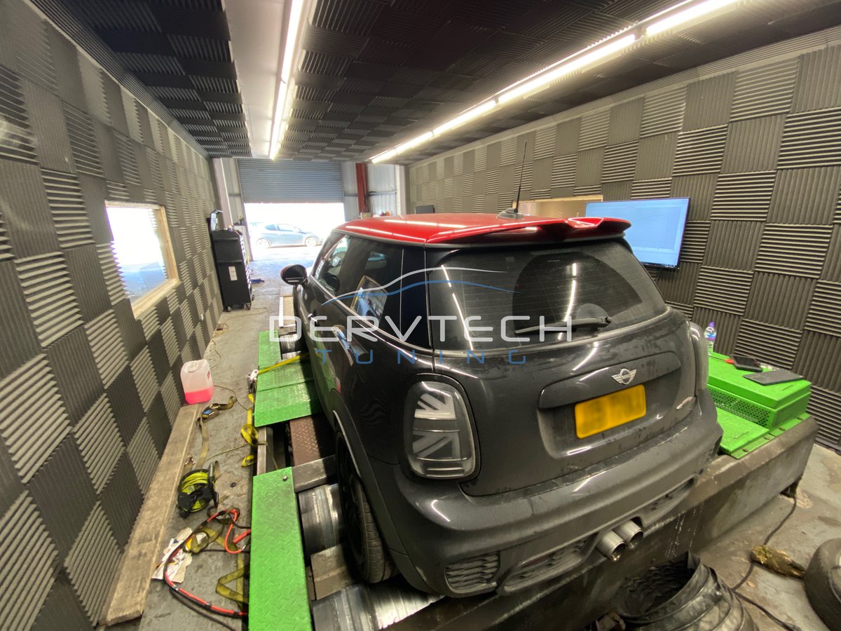 dervtech's tweet image. MINI F56 JCW 2.0T automatic , stage 1... 309hp, 431nm!!

No modifications, just our custom stage 1 'on dyno' tune, with switchable mapping (map enabled in sport mode), pop and bang enhancement and speed limiter off!

#DervTech
#MINITuning
#F56
#DervTechTuned
#remap
#Dyno
#Tuning