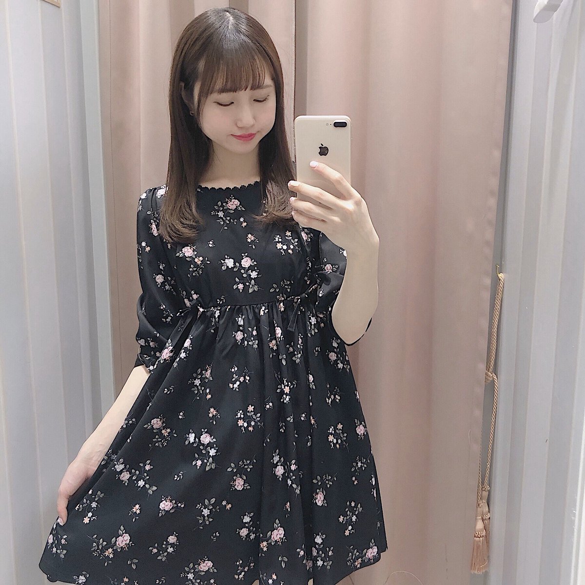 evelyn 花柄リボン ワンピース | fpac.com.br