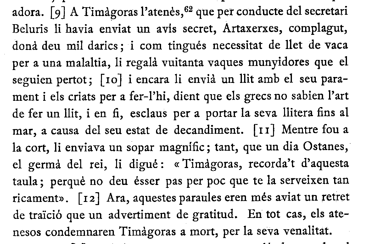 maximclatellot's tweet photo. El preu de la traició inclou fins un criat que et fa el llit.
#Artaxerxes #Plutarc https://t.co/WK0bxOSBAo