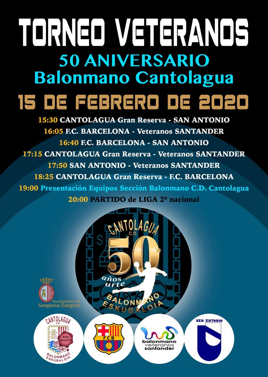#balonmano #Eskubaloia #handball #sangüesa #zangoza <a href="/PartHistBM/">Partidos Históricos de Balonmano 📼🤾‍♂️</a> <a href="/BVeteranos/">BalonmanoVeteranos</a> <a href="/bmsanantonio/">San Antonio BM</a> <a href="/VetHandbolFCB/">Ass. Veterans Handbol FCB</a>