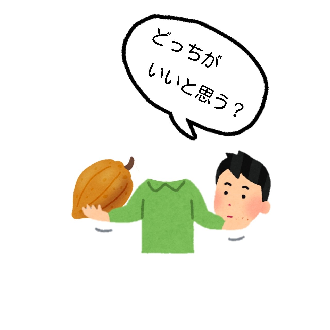 いらすとやダジャレbot カカオか顔