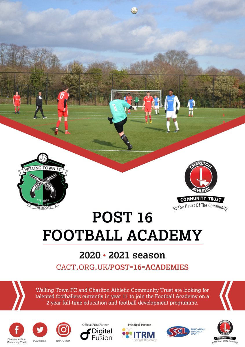 WellingTownFC's tweet photo. ACADEMY UPDATE | Open Day at the Valley on Monday 17th Feb for 6pm #UpTheBoots
https://t.co/F7gbIsevWl https://t.co/NRQ0C43N3C