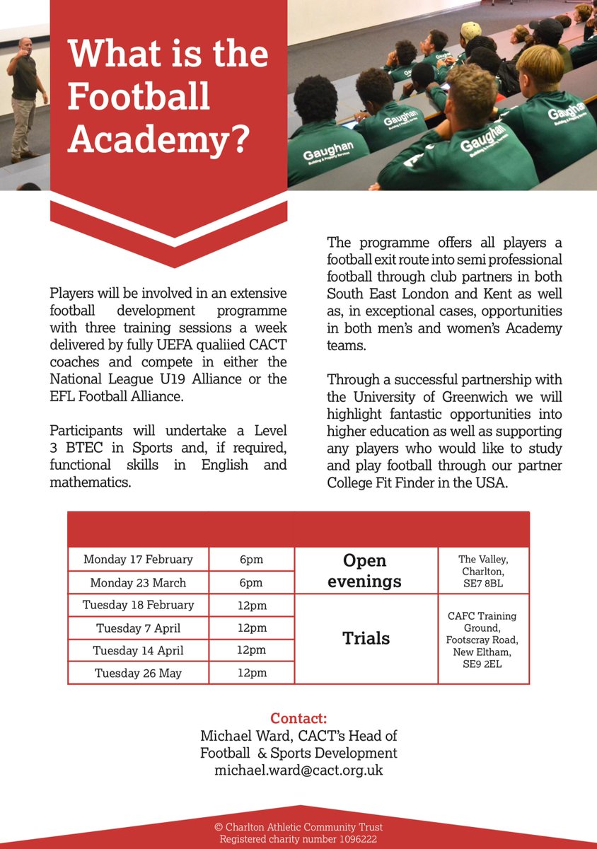 WellingTownFC's tweet photo. ACADEMY UPDATE | Open Day at the Valley on Monday 17th Feb for 6pm #UpTheBoots
https://t.co/F7gbIsevWl https://t.co/NRQ0C43N3C