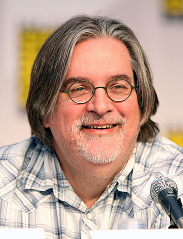 A Happy Birthday goes out to Matt Groening, cartoonist, animator, creator of The Simpsons, who was born in 1954 