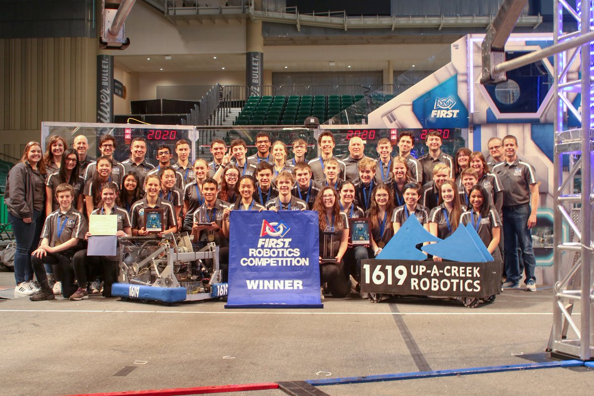 We are the 2020 Great Northern Regional Winners with Team 876, Thunder Robotics and 4593, Rapid Acceleration!
#omgrobots #FIRSTGreatNorthern