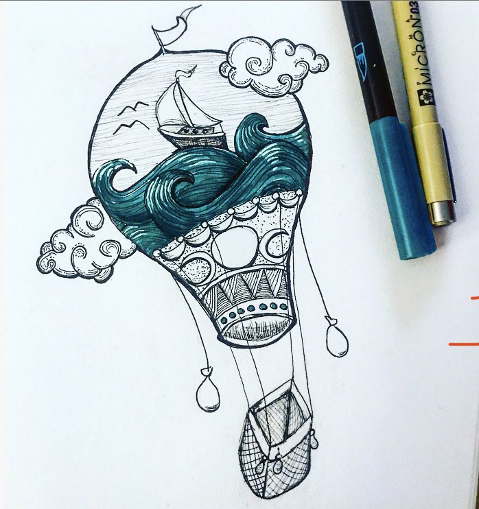 JaeRichDesigns's tweet photo. To #explore is to live a grand adventure. #sailboat #sketchbook #art https://t.co/R7jeyfpiBK