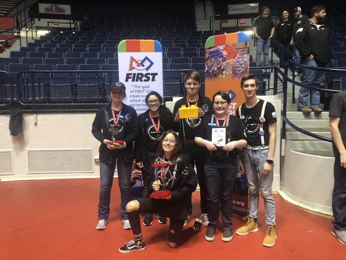 SEE YOU SOON HOUSTON!
During our state competition, we won 5/6 of our qualification matches and placed first seeded team!! We are beyond excited to have achieved Captain of the Winning Alliance, 2nd place Inspire, and the Promote award! @ms_ftc <a href="/FTCTeams/">FIRST Tech Challenge</a>