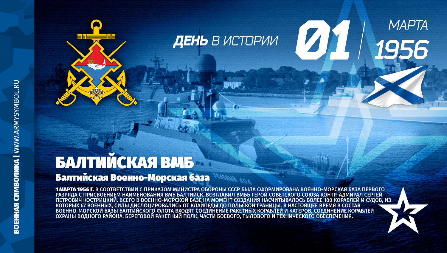 Герб Балтийской военно-морской базы