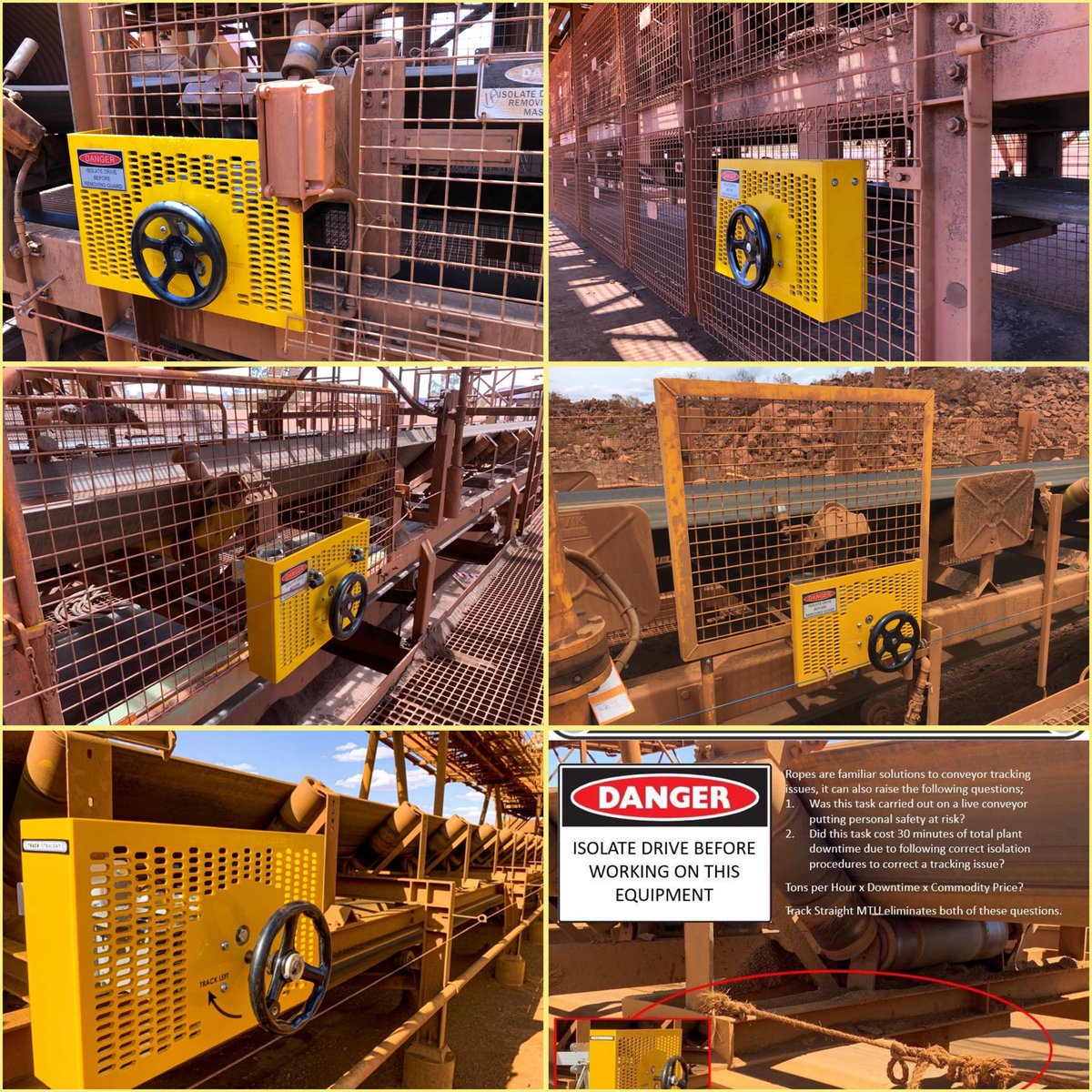 ProductsTrack's tweet image. The feedback and support we are getting from our clients is fantastic. Installs are increasing across many sites.
#TrackStraight #SafetyFirst #ConveyorTracking
@GlencoreAus @Glencore @bhp @RioTinto @FortescueNews 
trackstraight.com.au