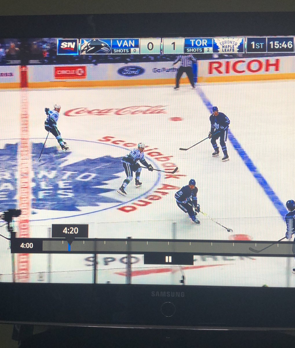tysoncr's tweet photo. Not watching a preview of the 2020 #StanleyCup Finals. #Canucks #Leafs #NHL #HNIC https://t.co/ju9ZTufJt5