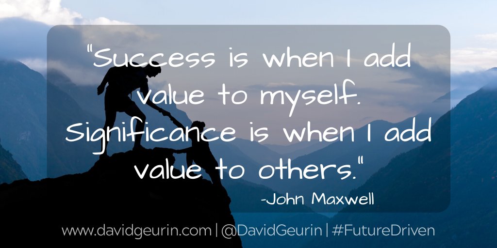 DavidGeurin's tweet image. {New Post} Doing Your Best Work

&quot;No one does their best work out of compliance or out of obligation. 

No one does their best work expecting a reward. 

We do our best work when we see it as a privilege, a contribution, and an enjoyable experience.&quot; 

davidgeurin.com/2020/02/doing-…