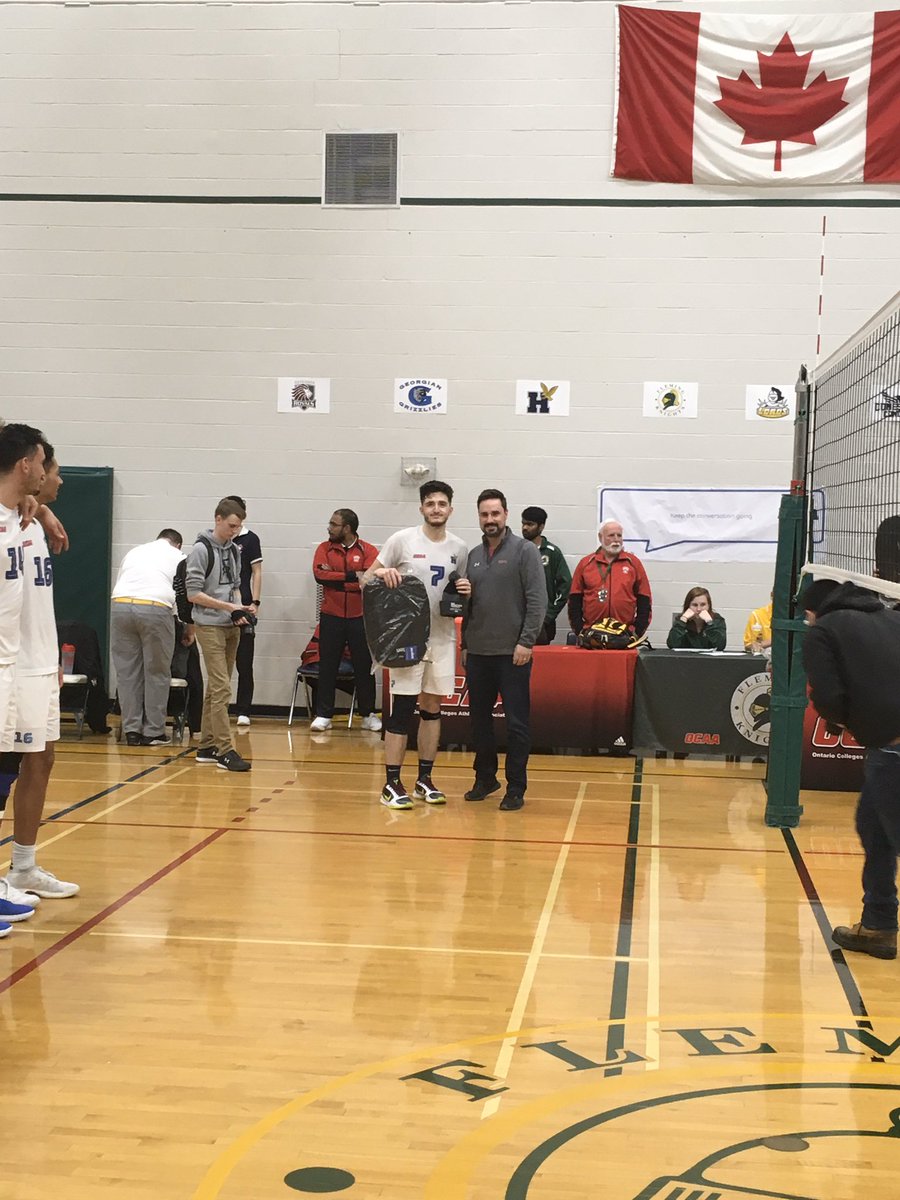 #MVB Game #8 OCAA Provincials player of the game, #7 Rrezart Sadiku <a href="/HumberHawks/">Humber Athletics</a>