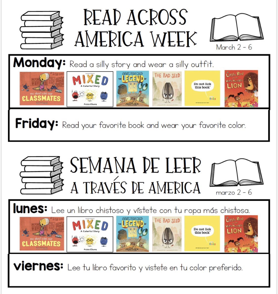 Monday is Read Across America Day! #readacrossamerica