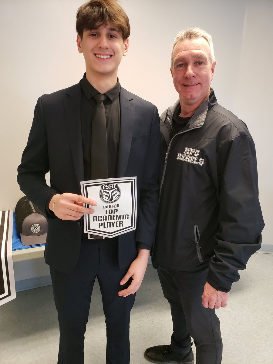 Milan Bongiorno Top Academic Student NPU Rebels