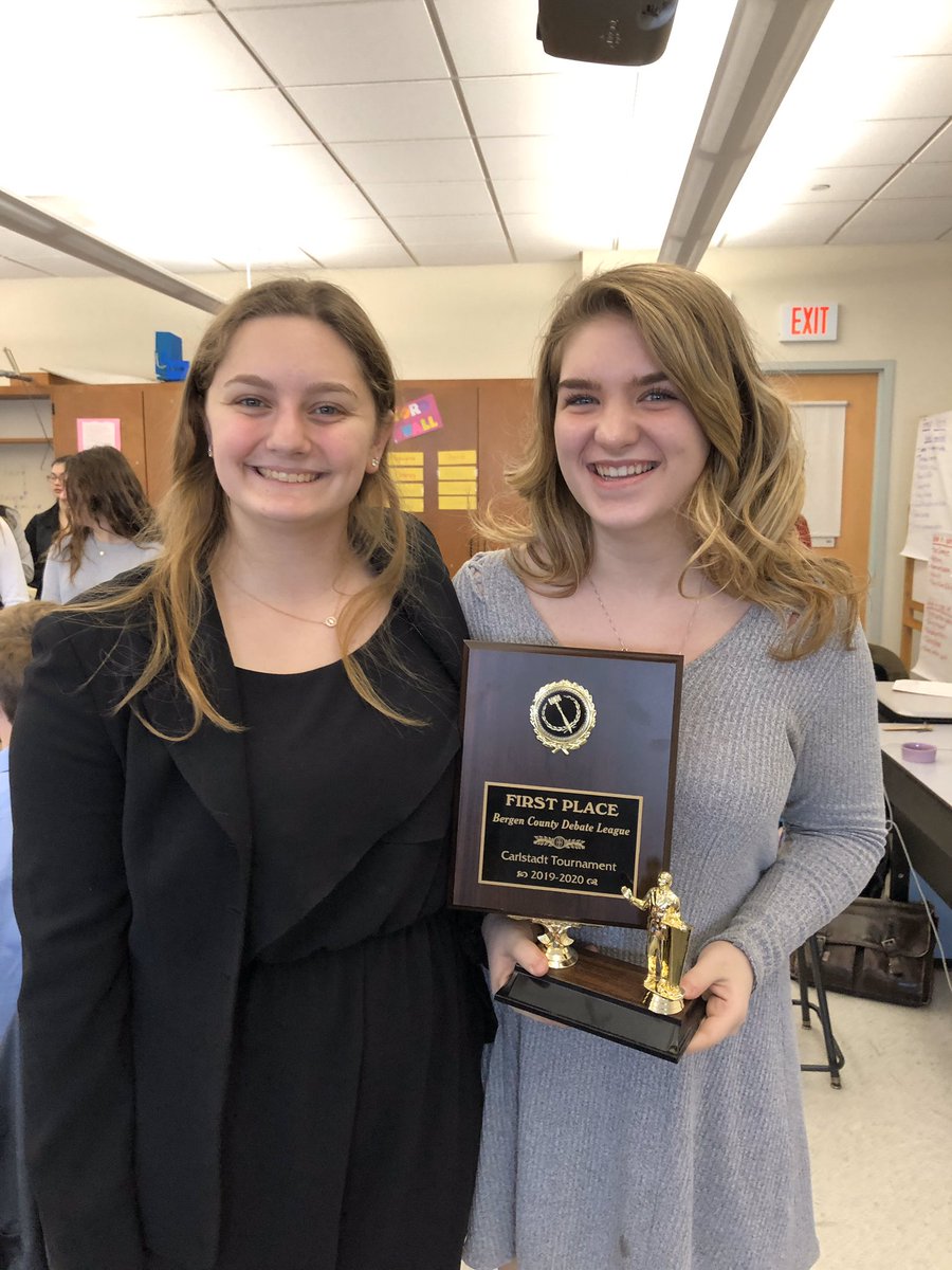 For the very first time, the Cavos took first place at yesterday’s varsity debate! In addition to the first place team, we also won first place speaker and first place judge! #GoCavos #NoArgumentsAboutIt