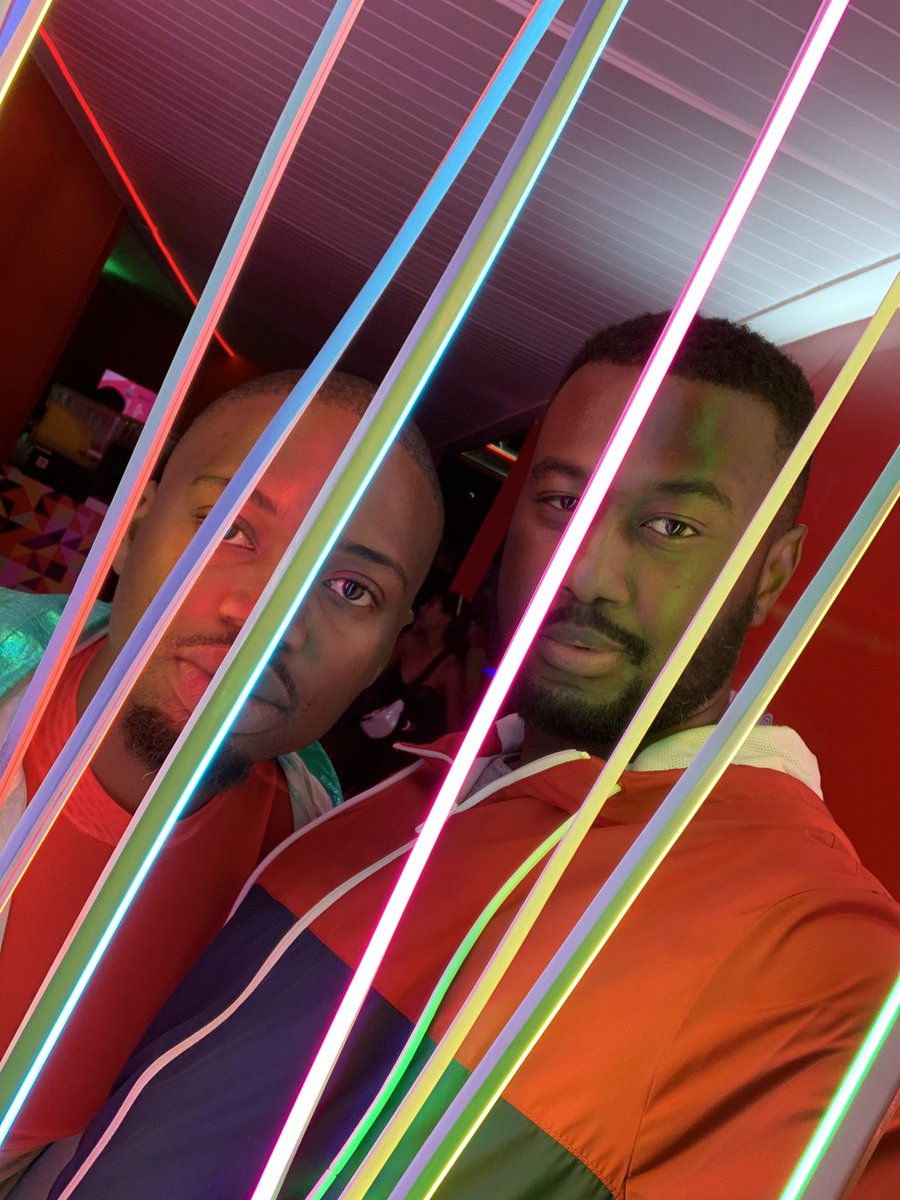 DonaldNkomo's tweet photo. Having so much fun with besfren โค๏ธ @KatlegoJP #UltraSA2020 #UltraPushkin #LiveWithColour @Count_Pushkin https://t.co/pk8h840Me8