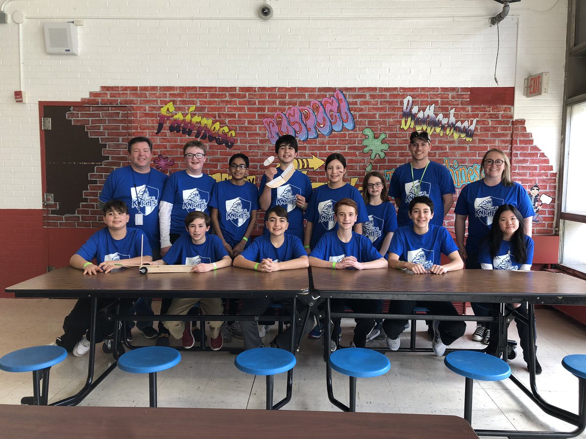 The Elwood Science Olympiad team after a fun filled day of competition. #ScienceOlympiad
