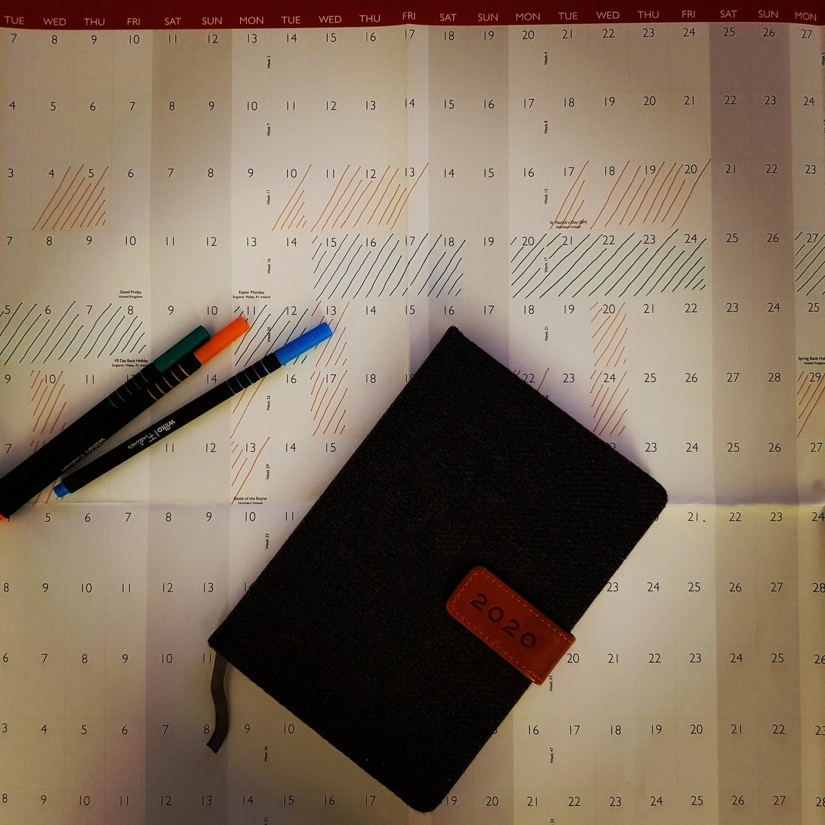 INKProducer's tweet photo. Trying to get some order in my life. First three projects are on and my head feels a bit clearer already. I do love a good plan.
#ThreeDownThreeToGo
#Planning #Projects #WritingProducingMaking #ColourCode https://t.co/RzU1mWmaqK