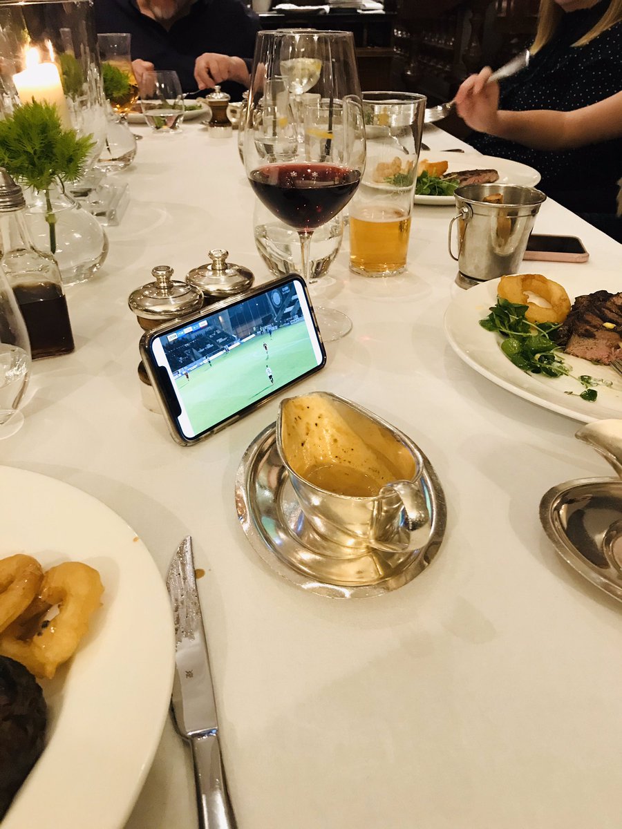 Lovely meal at The Marcliffe tonight. 
COYR