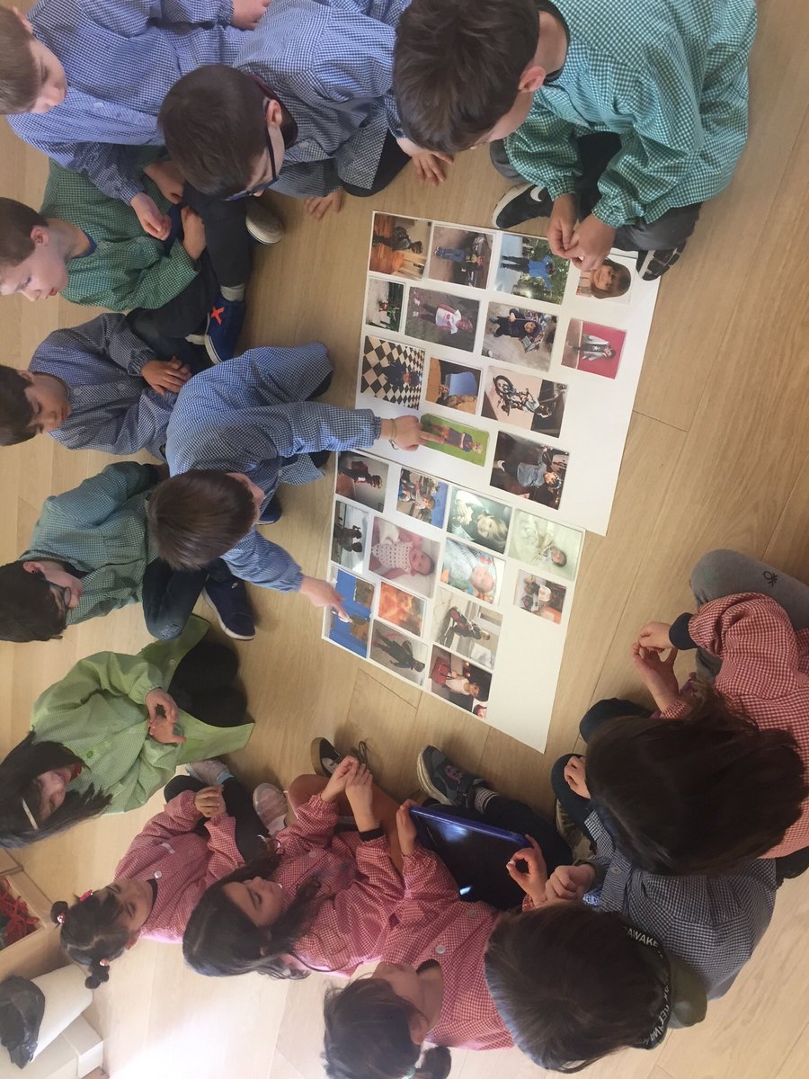 escolaminguella's tweet image. RT @2Aleida: Qui és qui? Aquests dies a #P5 hem jugat a endevinar qui era cadascú de nosaltres quan érem més petits #quiésqui #creixem #programaSI @escolaminguella