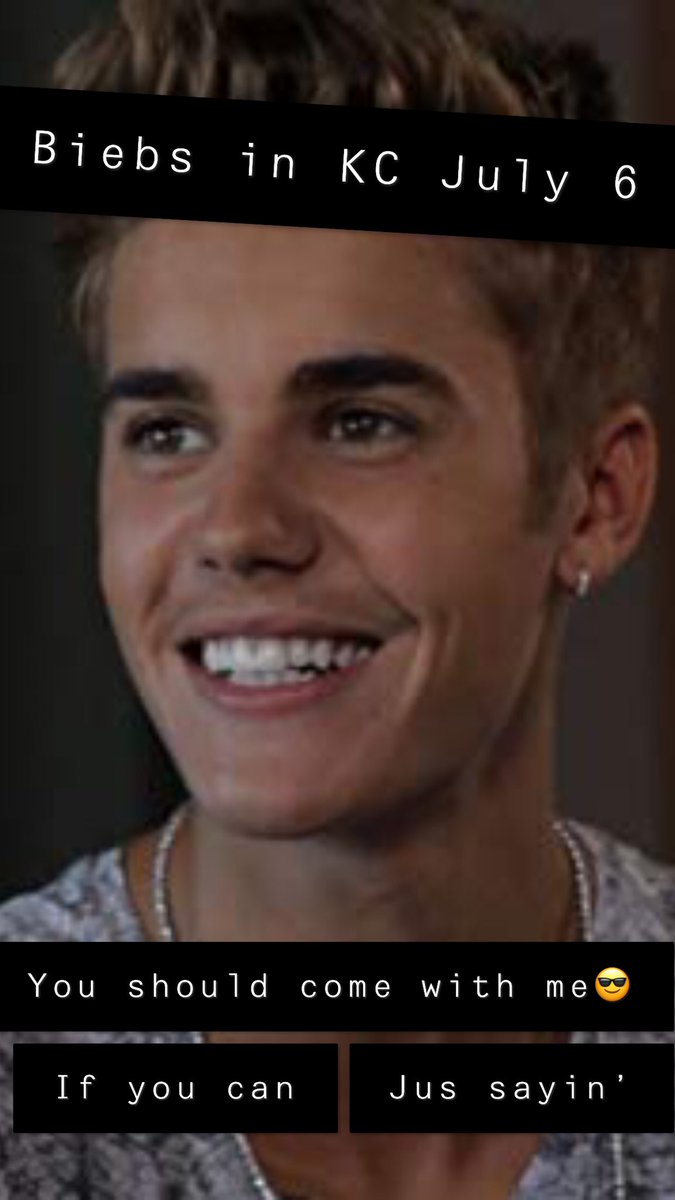 BrowarMelons21's tweet photo. @justinbieber is coming to KC July 6. A big group of people are going. I’m in that group. You should be too. #partyof16 https://t.co/GhC2Kw2jgx