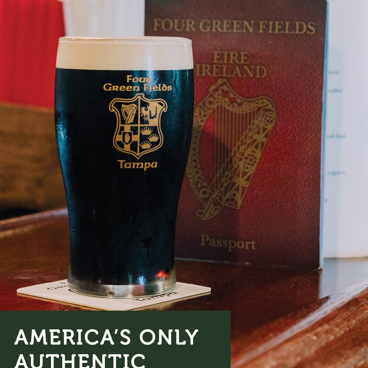 Come on Lightning, knock em’ dead! Tonight is a Lightning game and they are going up against the Calgary Flames. Visit us in Section 123 of Amalie Arena for a fresh Guinness. See you tonight! #FourGreenFieldsIrishPub #FourGreenFields #LightningGame <a href="/TBLightning/">x - Tampa Bay Lightning</a> #TBLightning