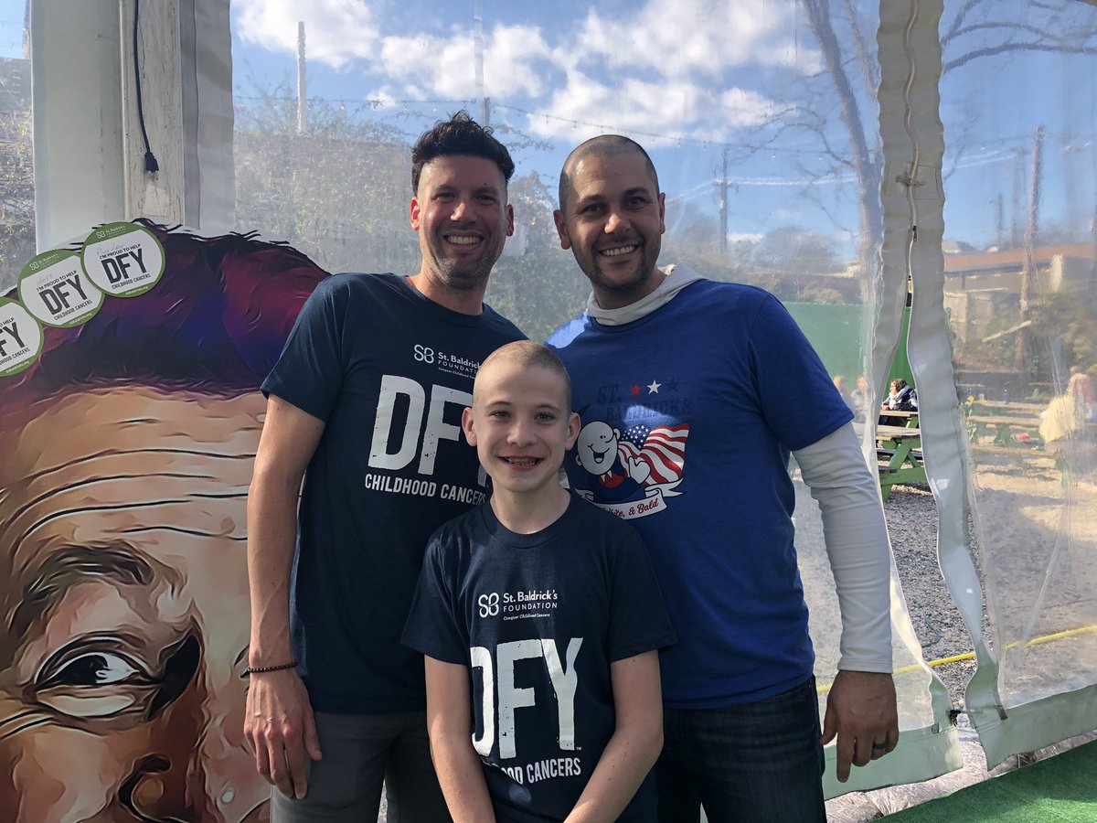 rickwilliamsjr's tweet photo. Great afternoon w/ @mrmoore_ARMS &amp; Ryan representing @AlstonRidgeMS for @StBaldricks. #TeamTACKLE #weARwarriors #StrengthInARMS 💪💙💛⚔️✂️🍀 https://t.co/PwOIybbUca
