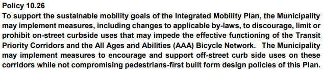 WalknRollHfx's tweet photo. It takes a while to get there but we're happy to see the @hfxplanning #CentrePlanPackageB pays homage to the #IntegratedMobilityPlan and the importance of #Curbside space. Page 206 in https://t.co/Pou5AMsY6Q https://t.co/f9gJZgp23z