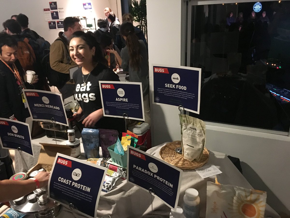 RNAeatsbugs's tweet photo. We wanted to take what we did at #SXSW 2019 &amp; go even further, from #BugAg focused to #FutureFood in general.

Over the last few months I’ve been humbled to have the advice, help &amp; support of leaders in the #FoodTech, #AgTech &amp; #CPG spaces to pull #FutureFoodSXSW together.

4/ https://t.co/gGIb0uqo18