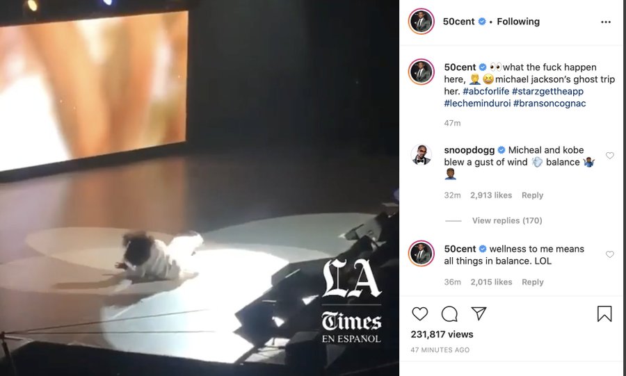 Snoop Dogg Et 50 Cent Se Moquent D'Oprah Winfrey Après Sa Chute Sur Scène: Vidéo