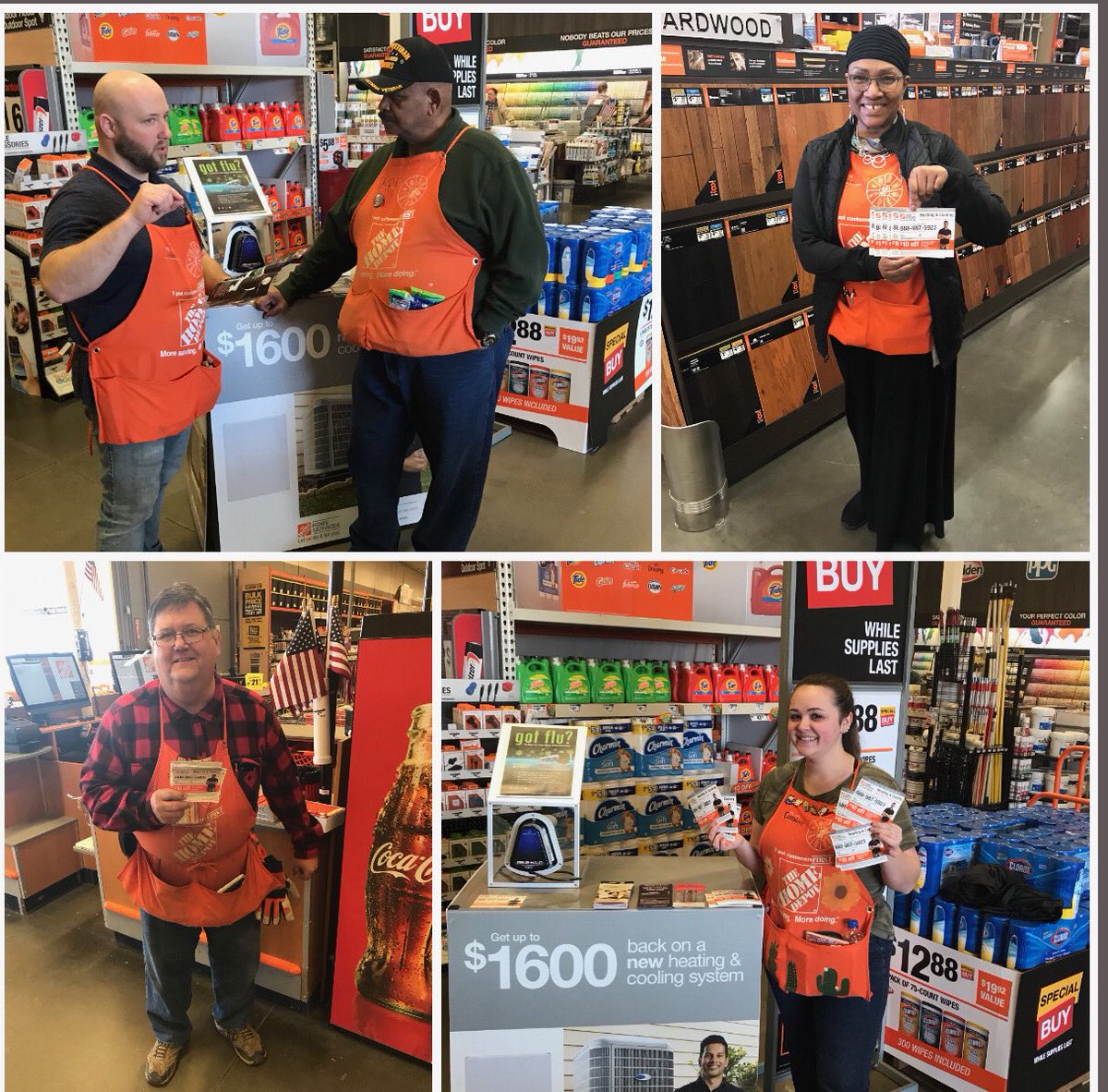 EldredPeterson's tweet photo. HVAC Challenge! Team 2316 is driving HVAC Leads and conducting PK Training as well. #HeidiHVCChallenge @thd_hxt ⁦@thd_young⁩ @crystal_THD ⁦@THDzsazsa⁩ https://t.co/YxF3mLh6IV