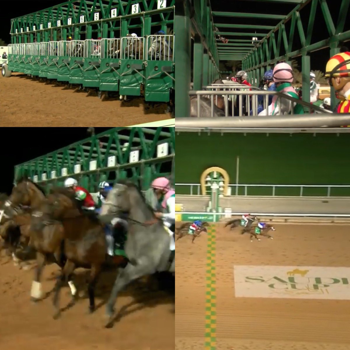 RacingEquinox's tweet photo. Congrats #MaximumSecurity 🇺🇸 for @thesaudicup win 🏆
#WorldsRichestHorseRace featuring #BestHorses #BestStalls #GreatestWin
#StartingGates made by #Fornells only available at #EquinoxRacing #USA 🇺🇸 for American markets
**** MAKE A DIFFERENCE **** https://t.co/ULQp0r3yC2