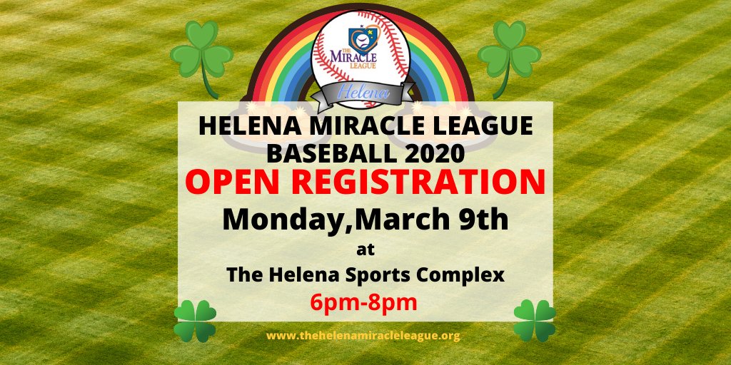 MLofHelena's tweet photo. Coming this Monday! Helena Miracle League Baseball registration and dance class night!!! Open to all special needs kids and adults! Spread the word!!! https://t.co/igI2zRIsMS #specialneeds #baseball #thehelenamiracleleague #miracleleaguebaseball #miracleleague #hmleague https://t.co/Lqu4D87ZrI