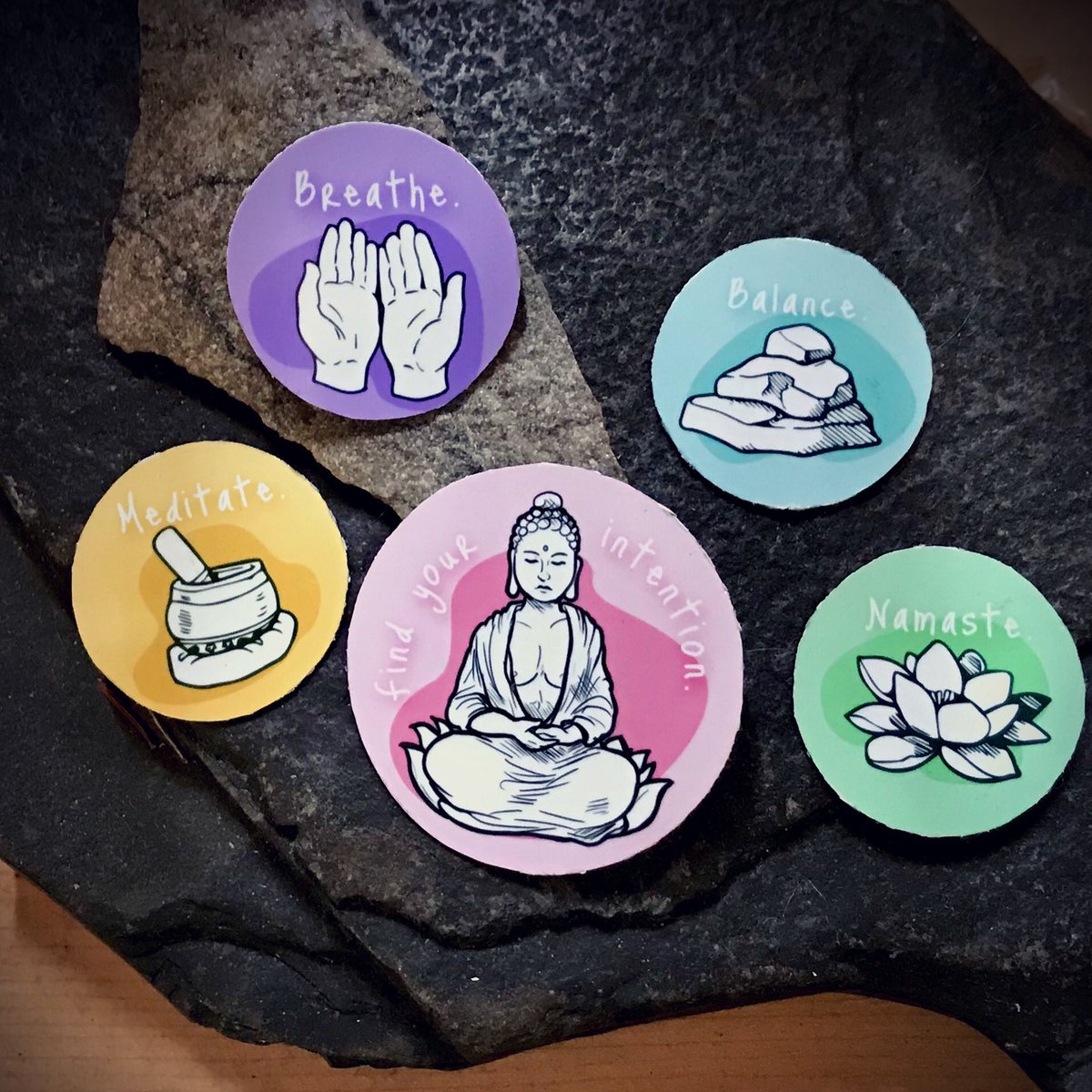 WestermannArts's tweet photo. Meditation magnet set! Iβm planning to create a few sets #magnetset #meditation #buddha #hands #stones #buddhabowl #singingbowls #singingbowl #lotus #lotusflower #peaceful #relaxing #vectors #vectorart #vectorartist #istock #shutterstock #tbayartist #tbay #tbayart https://t.co/8CWoBNTvbj