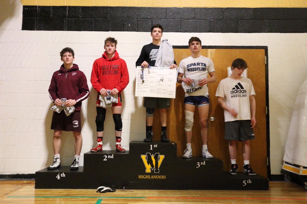andrewbrevot's tweet photo. Congratulations to our very own High Point wrestles for placing today at the region 1 tournament. Clayton Utter took third. Devon Liebl took third. Josh Gervey took second. Billy Talmadge took second. @ToddVanorden @JonTallamy @HPRwildcats #catsroll https://t.co/qw6Y6B9lvi