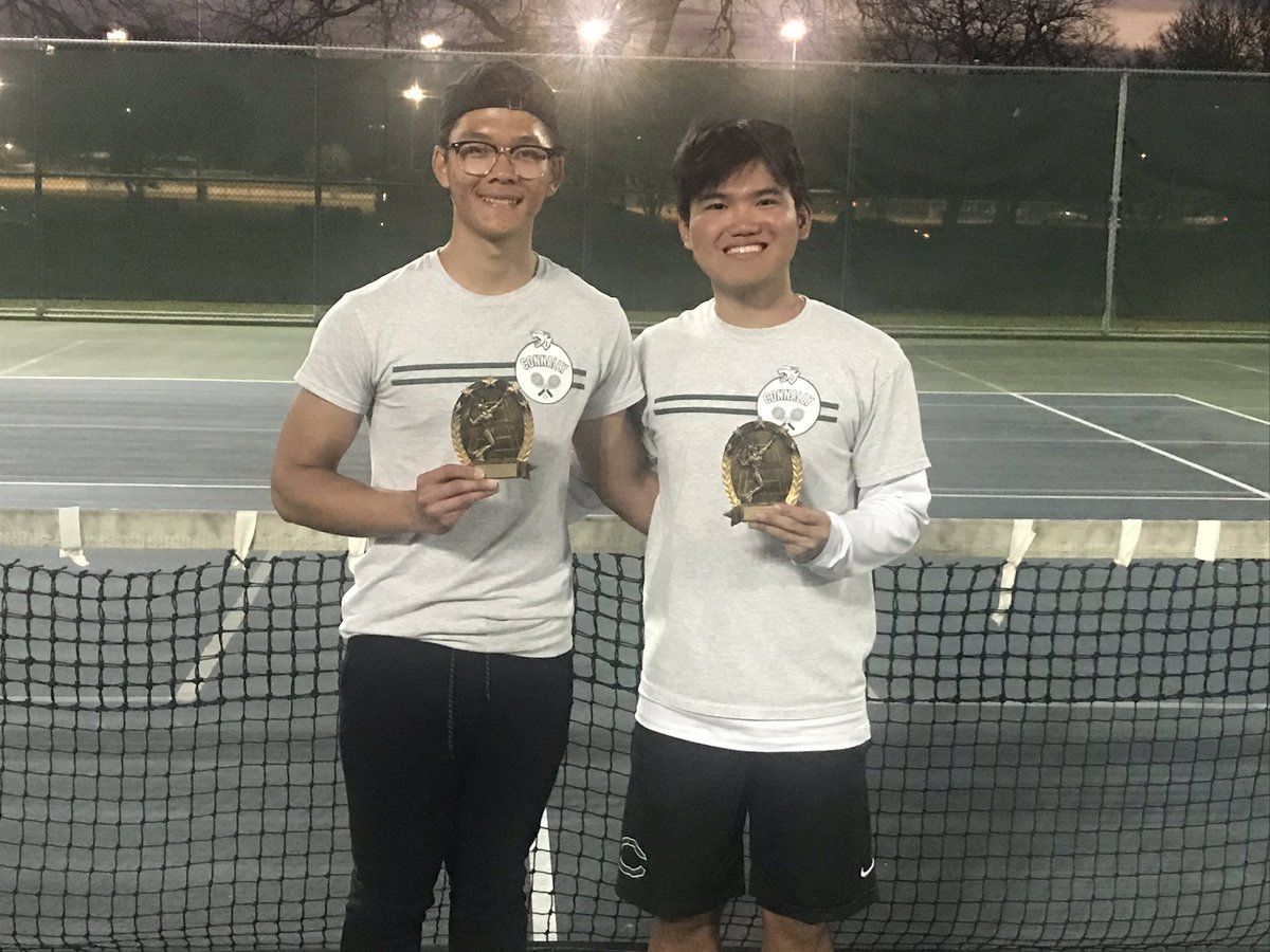 CHSTennis2's tweet photo. Excellent yesterday for our Connally Cougar Varsity tennis team @ the San Marcos Leapyear Invitational. Bringing home the Hardware. @pfisd @PfISDAthletics @JBConnallyHS @ConnallyGSOC @vviz https://t.co/3LSzZKEza4