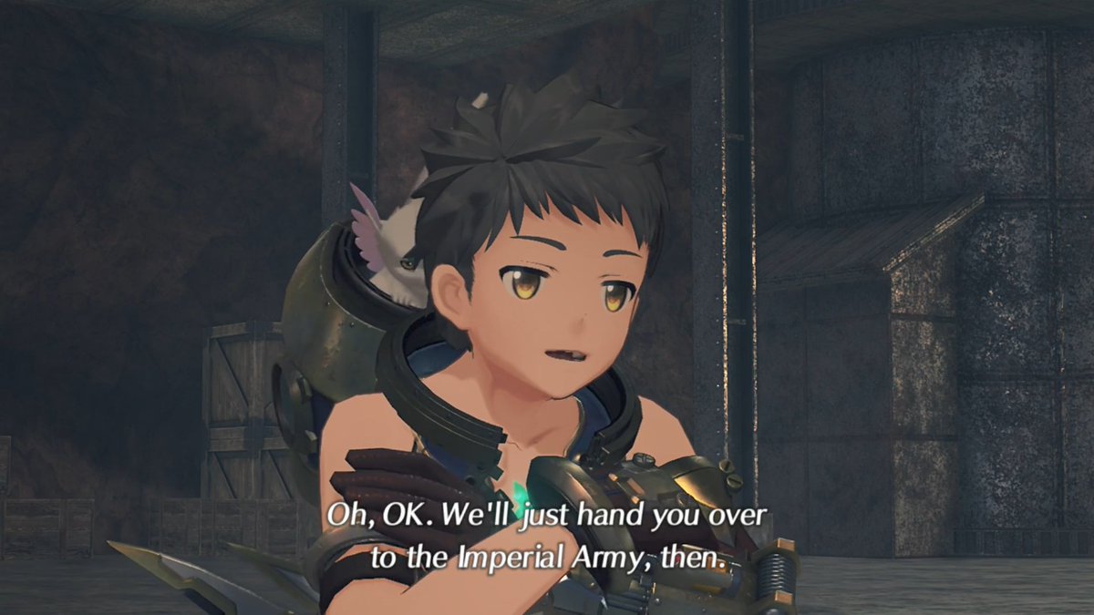 It's always fun when Rex gets to act like a smartass  #Xenoblade2