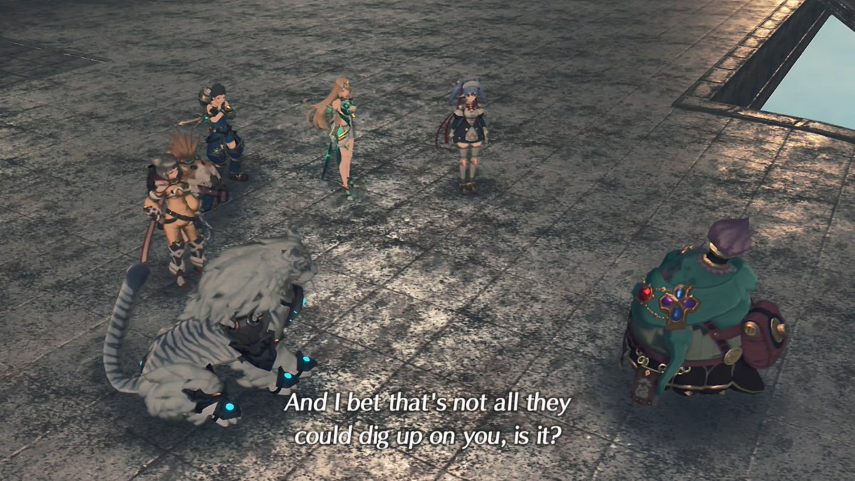 It's always fun when Rex gets to act like a smartass  #Xenoblade2