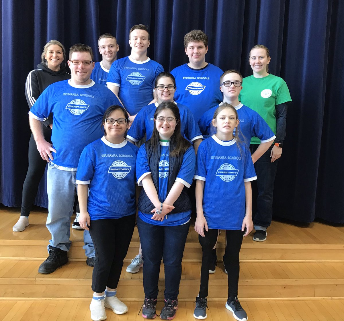 SylProjectUnify's tweet image. Our Unified team from Sylvania did a great job at the Dundee Unified Basketball game. Way to go athletes!