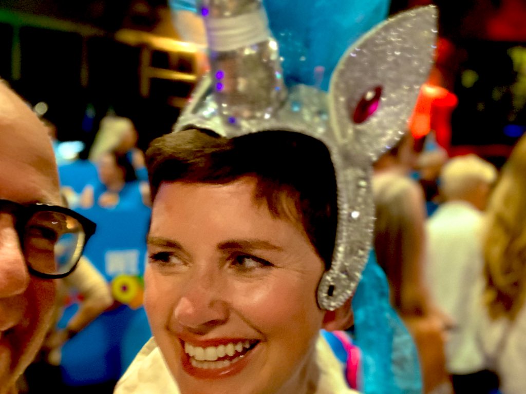 Fabulous and positive night at #MardiGras2020