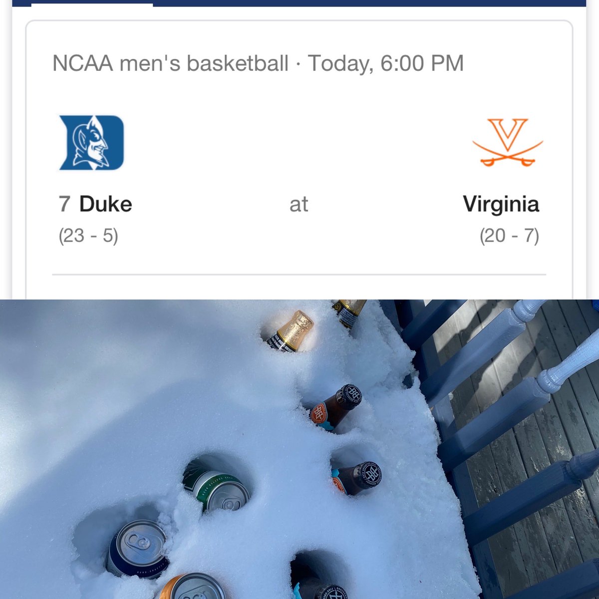 RamonVirasoro's tweet photo. Getting ready for the game #GoUVA https://t.co/ez8sLkc7nM