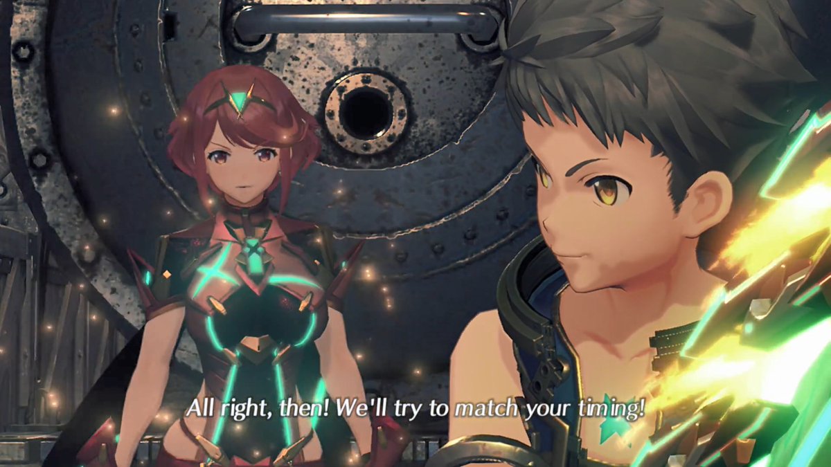 I love the switching mid battle strategy in this chapter so much  #Xenoblade2