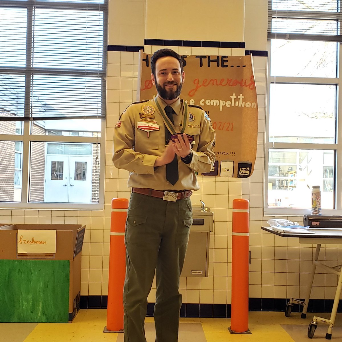 troop98dc's tweet photo. Congratulations to our very own Assistant Scoutmaster Mr. Max who completed his Scouts BSA PhD today at @NCACBSA #UniversityofScouting! #ScoutingInDC #ScoutMeIn @boyscouts @ScoutingInDC https://t.co/64GW8g3yUa