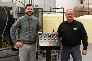 PittBradford's tweet photo. Research by Dr. Matt Kropf is being used to create cleaner, greener biodiesel at a plant right in McKean County https://t.co/OEJZT854ZT https://t.co/UK9gWCRQQE