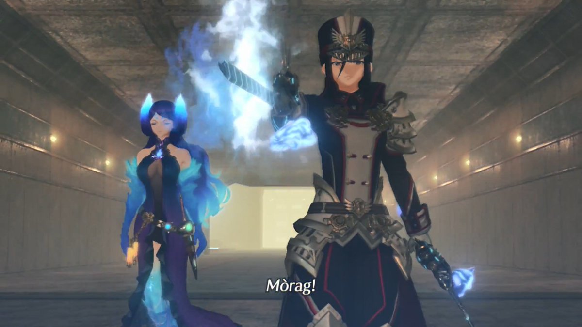 Morag's entrance is so good! There are already so many good things about the end of chapter 4 but you can never say no to another good counterattack moment.  #Xenoblade2