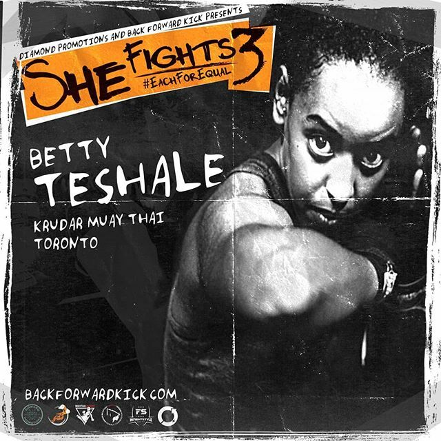 BackForwardKick's tweet photo. Betty Teshale of @krudarmuaythai loves facing challenges head on. #Muaythai has given her a system to develop her body and mind as a weapon, and a team to support her as she betters herself.

Come see Betty focus at https://t.co/JLcy2MyeeF •
#SHEfights … https://t.co/d4WLrT9giS https://t.co/uk5jpe89KT