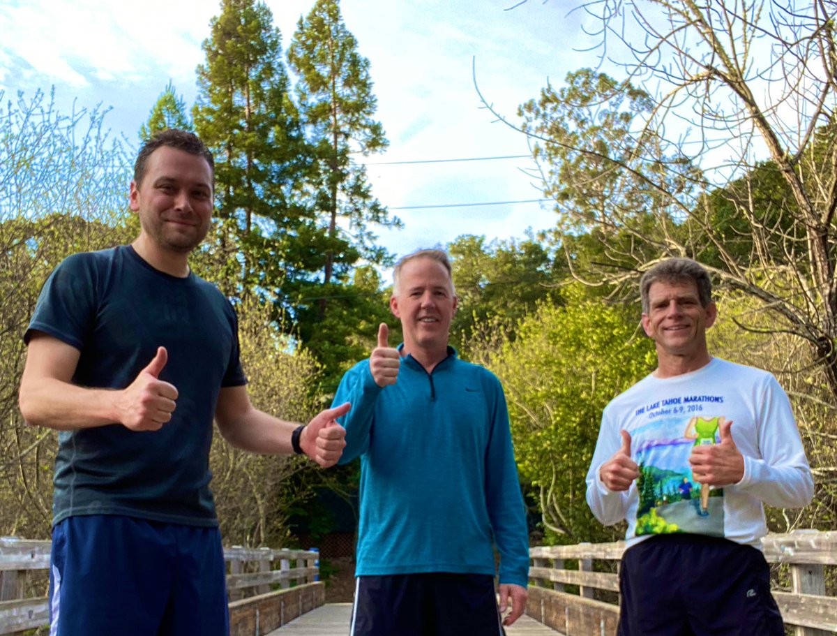 2-28-20: Farewell run for Adam at Edgewood! #PRrun <a href="/Carbon/">Carbon</a>