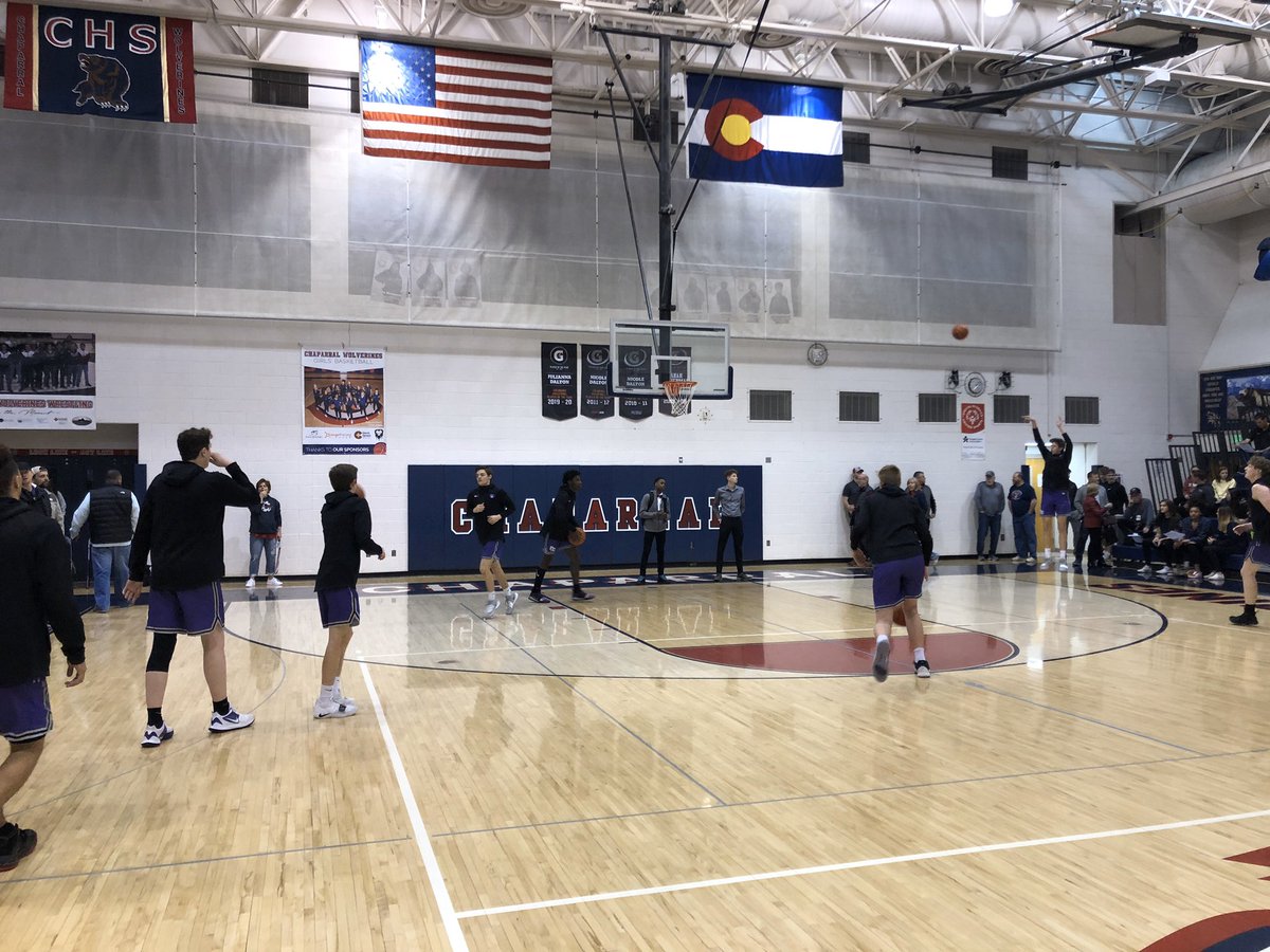 Moments away from tip, play off game at <a href="/Chap_Hoops/">Chap Hoops</a>, let’s bring the NOISE today, County!